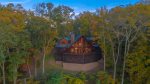 Saddle Lodge - Aerial View Sunset